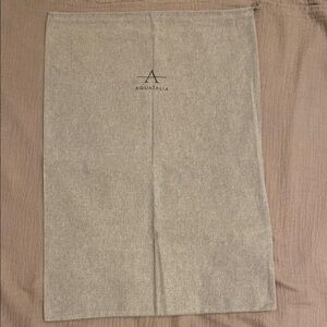 Aquatalia Gray Drawstring Dust bag